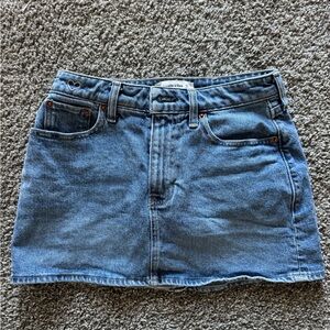 Abercrombie Jean Skirt